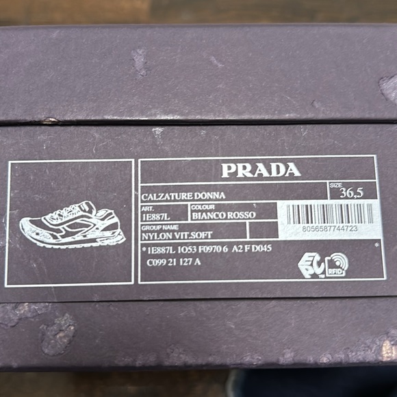 PRADA tennis shoes - Picture 7 of 9